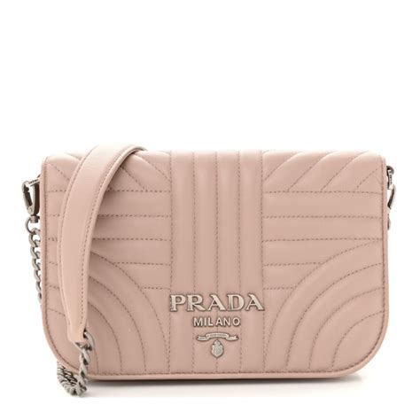 Prada Nappa Impunture Small Diagramme Crossbody Bag 